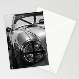 Black 'n White Racer / Classic Car Photography Stationery Cards