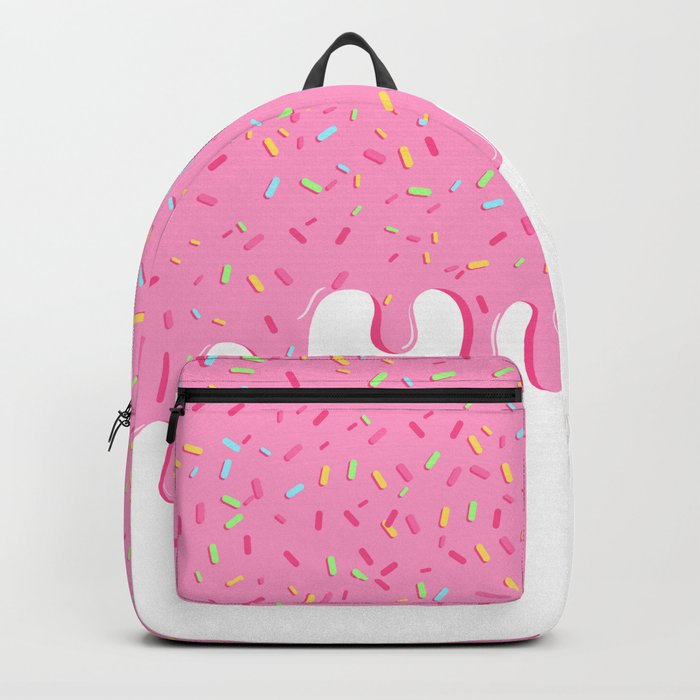 Pink donut glaze Backpack