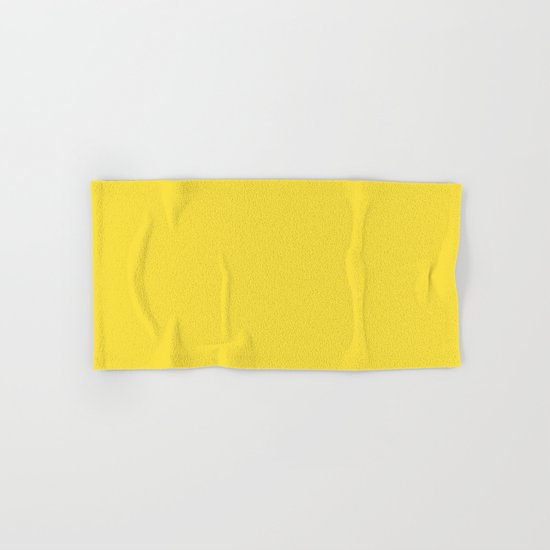 Daffodil (Yellow) Color Hand & Bath Towel