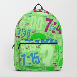 Pace run , number 028 Backpack