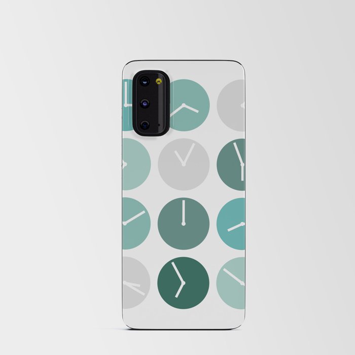 Minimal clock collection 27 Android Card Case