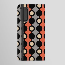 Mid Century Modern Polka Dot Beads 429 Android Wallet Case