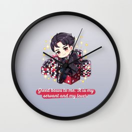 Kaz Brekker Six of Crows Crooked Kingdom Bookish Quote Wall Clock