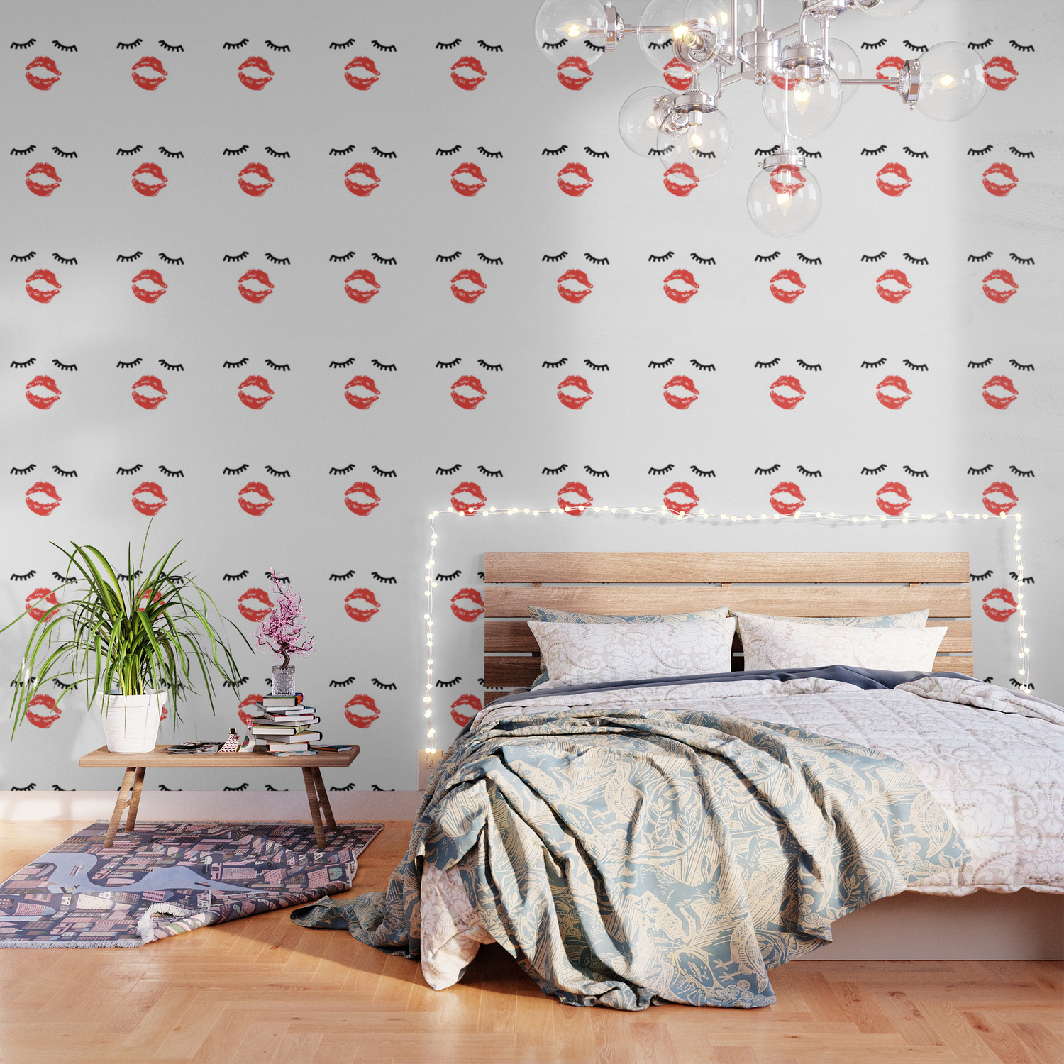 Smooch Wallpaper By Chokkicx Society6