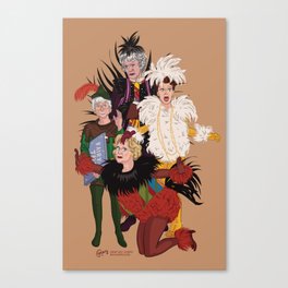 Golden Girls || Henny Penny - Straight, No Chaser Canvas Print