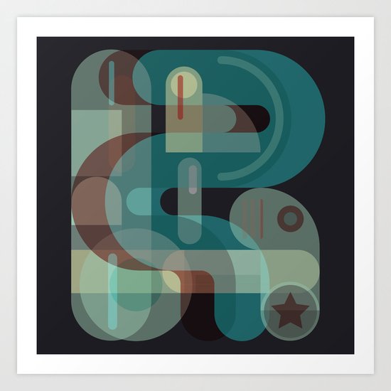 Bounce Back Art Print
