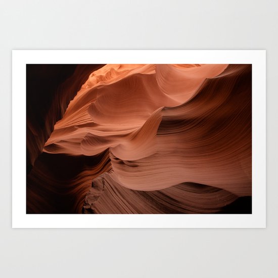 Waves Breaking in Antelope Art Print