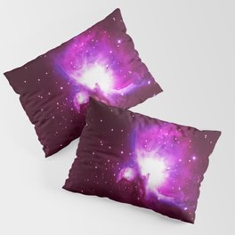 Colorful Universe Nebula Galaxy And Stars Pillow Sham