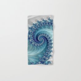 Sound of Seashell - Fractal Art Hand & Bath Towel