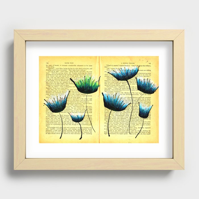 Somewhere In The Wind Recessed Framed Print