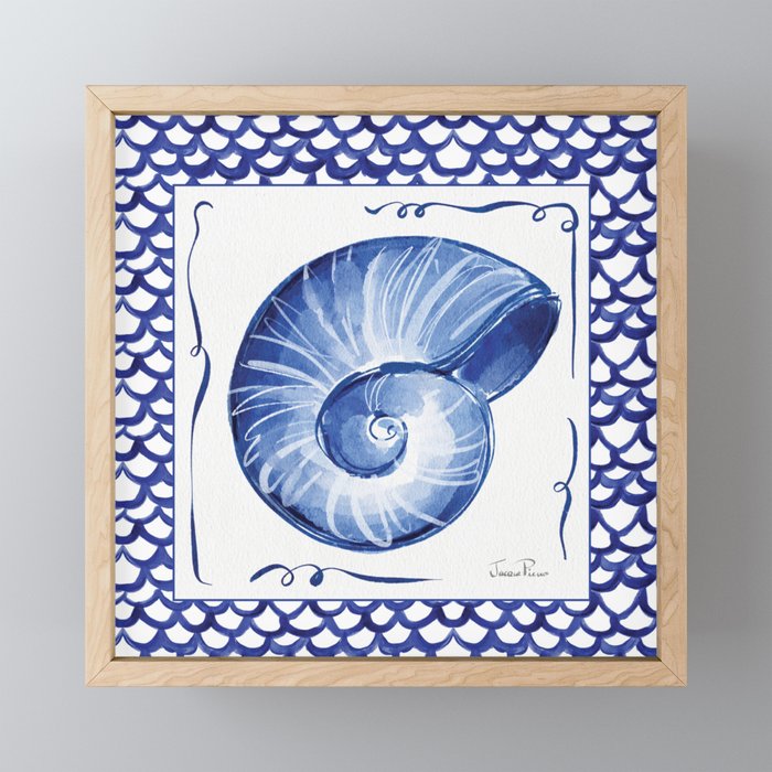 Seashell 2 Framed Mini Art Print