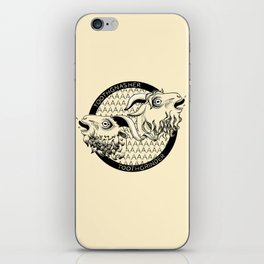 Toothgnasher and Toothgrinder | Screaming Goats iPhone Skin