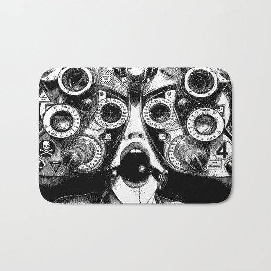 asc 712 - Le masque de la Méduse (Object woman) Bath Mat