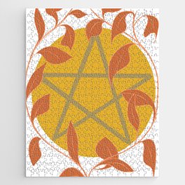 Autumn Pentagram Jigsaw Puzzle