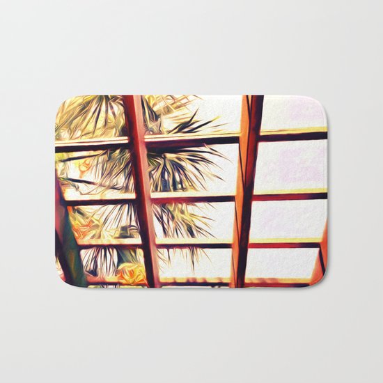 View From the Pergola Bath Mat