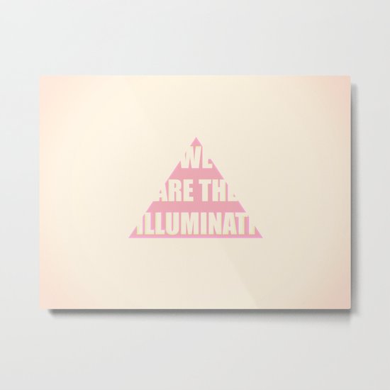Illuminati Metal Print