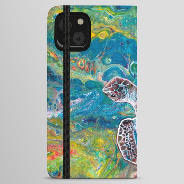Sea Turtle Dream iPhone Wallet Case