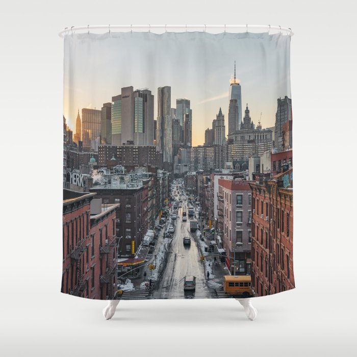 NYC Skyline Shower Curtain