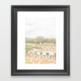Gardens of Versailles - Paris, France Travel Photography Framed Art Print