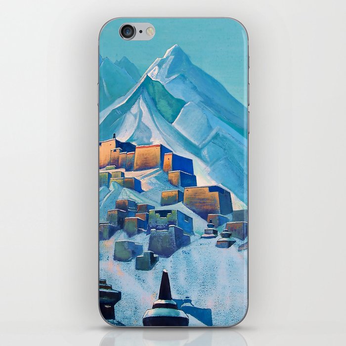 “Tibet Himalayas” by Nicholas Roerich iPhone Skin