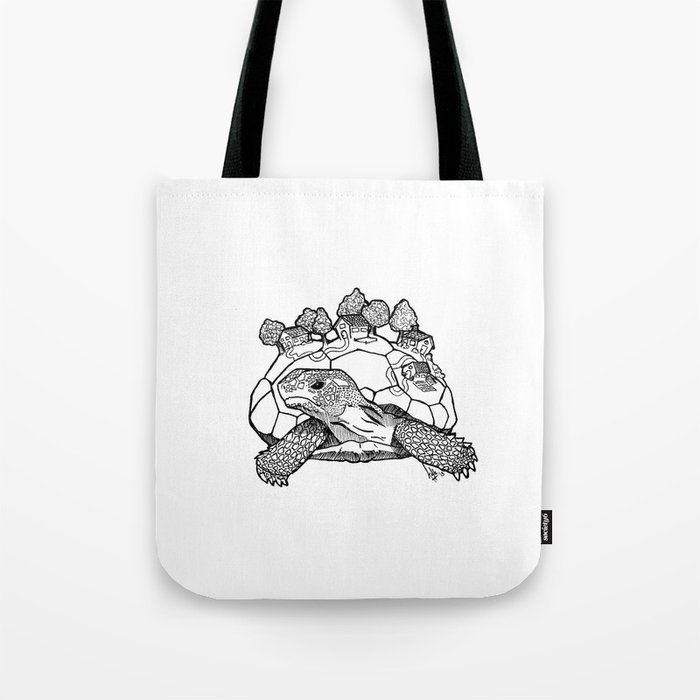 Nomadic Turtle Tote Bag