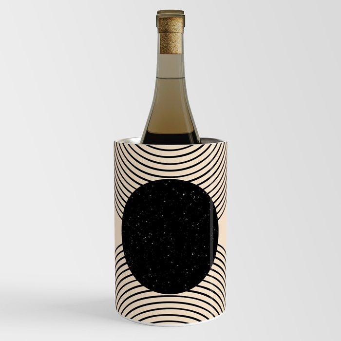 Bree - Mid Century Modern Abstract Art 10 Wine Chiller