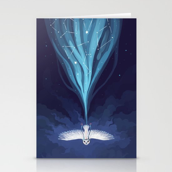 Night Owl 2 Stationery Cards