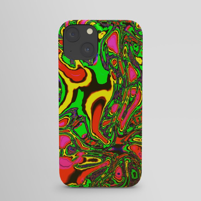 Color_simetry_psychedelika iPhone Case