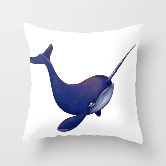 narwhal body pillow