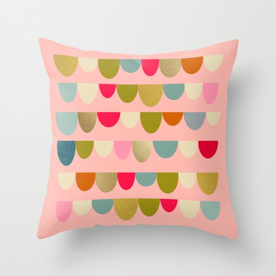 Delightful Rue II Throw Pillow