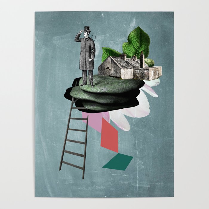 Surreal Collage Poster