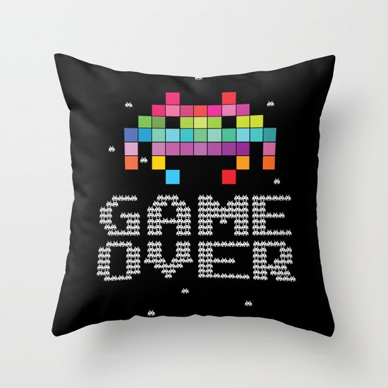 We come in Peace Throw Pillow