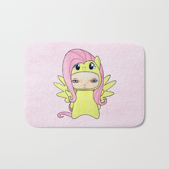 A Boy - Fluttershy Bath Mat