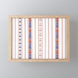arabian pattern Framed Mini Art Print