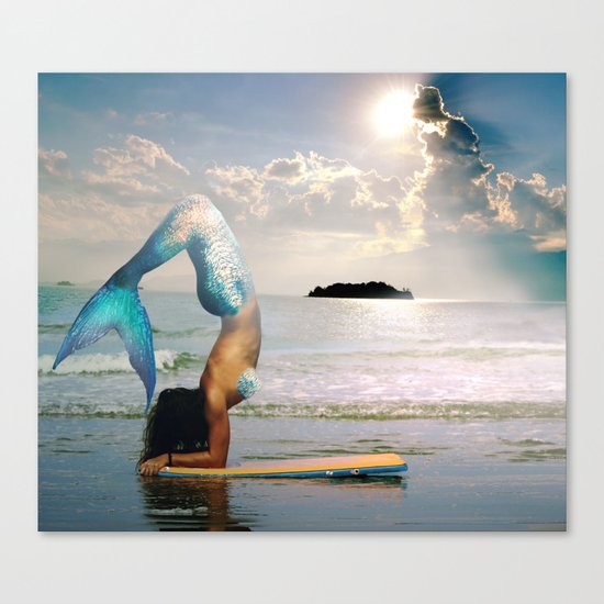 Mermaid Vibes Canvas Print