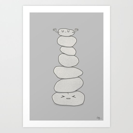 Zen for Some Art Print