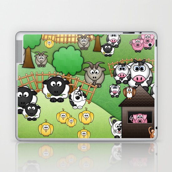 Down On Dingle Dopple Farm Laptop & iPad Skin