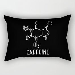 Caffeine Molecular Structure Chemistry Rectangular Pillow