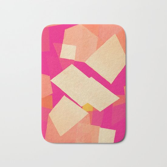 A Crab on the Beach Bath Mat