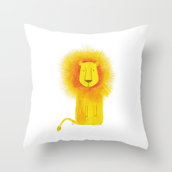 Lion Throw Pillow