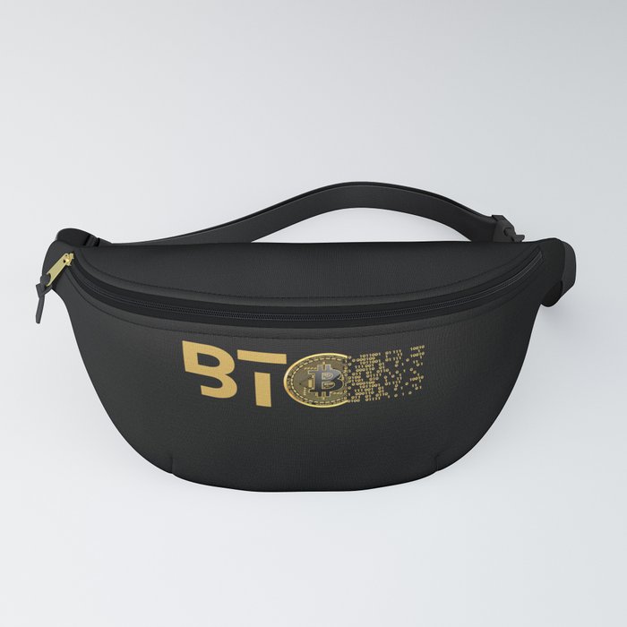 Bitcoin Cryotocurrency Defi Cryto Graphic Fanny Pack by Vintage