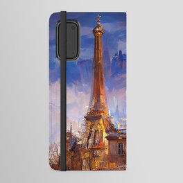 Streets of Paris Android Wallet Case