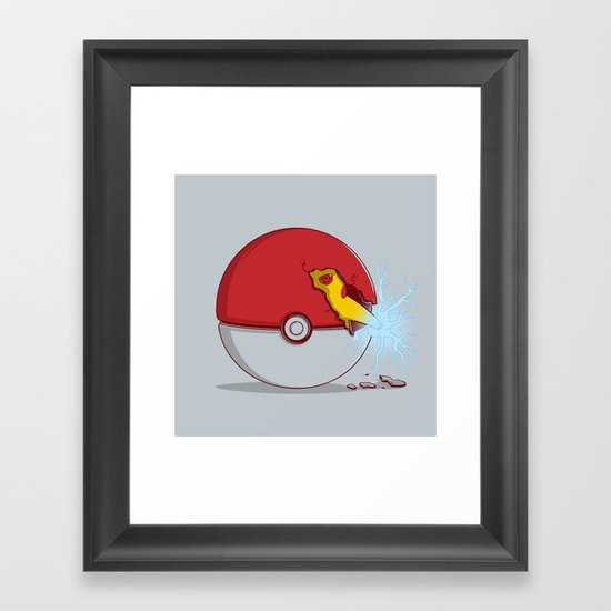 The new skill Framed Art Print