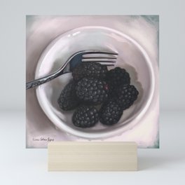 Blackberries Mini Art Print