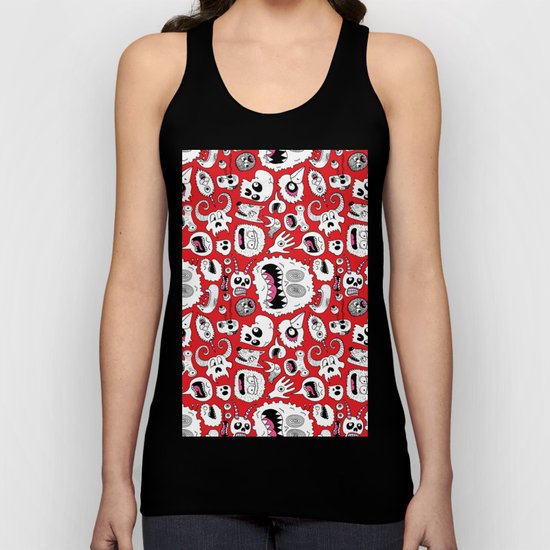 Another Monster Pattern Unisex Tank Top