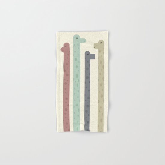 Dinos Hand & Bath Towel