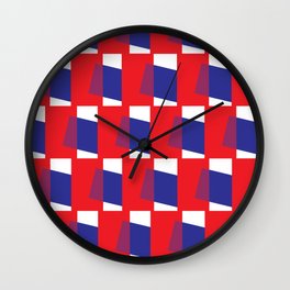 Illusion pattern2 Wall Clock