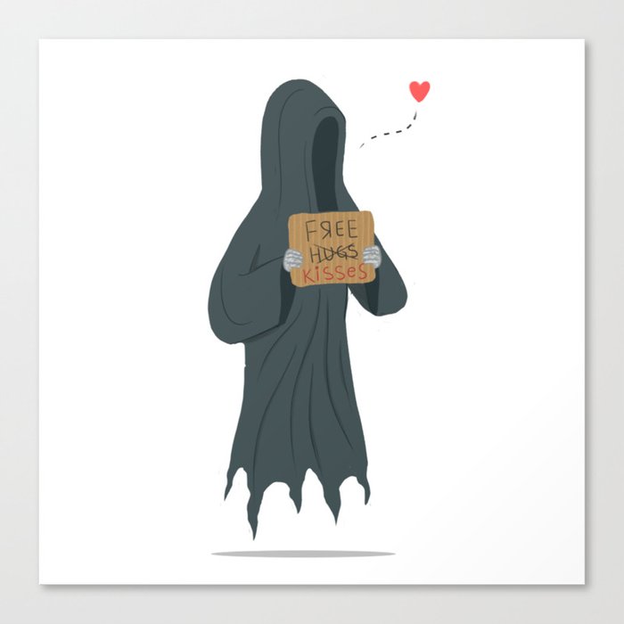 Dementor's Kiss Canvas Print