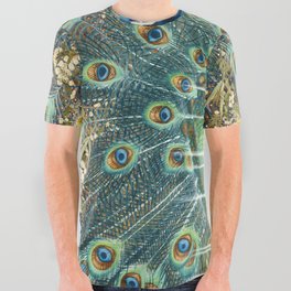 Peacock All Over Graphic Tee