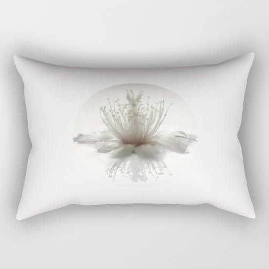 floating into the light Rectangular Pillow